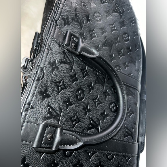 Louis Vuitton Keepall Bandouliere 50 Monogram Shadow Black - Picture 2 of 10